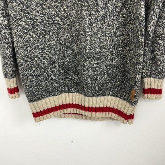 Roots Salt & Pepper Wool-Blend Cabin Sweater - Picture 2 of 8